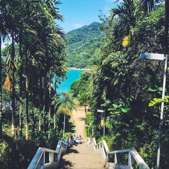 Apartamento Novo , Poucos Metros Da Praia Com Wi Fi Ubatuba Exterior foto